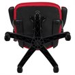 Scranton & Co High-Back Ergonomic Mesh Office Swivel Chair in Red