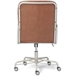 Scranton & Co Modern Executive Leather Desk Chair in Brown