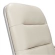 Scranton & Co Modern Faux Leather Executive Desk Office Chair in White