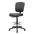 Scranton & Co Heavy Duty Wide Seat Drafting Stool without Arms