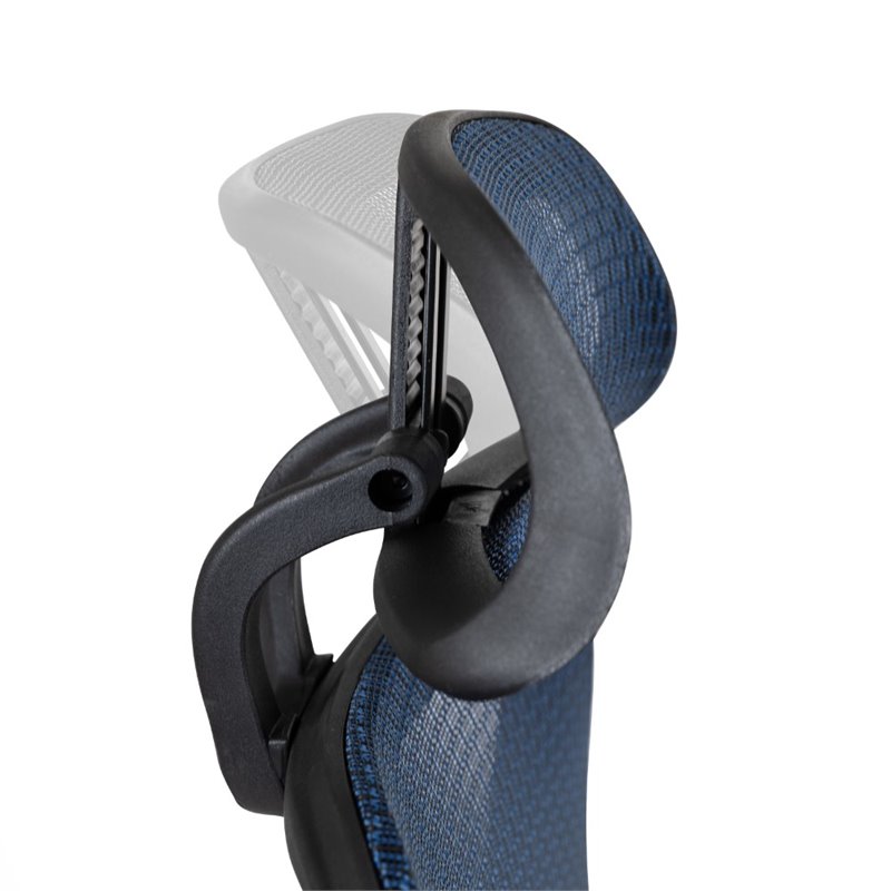 Scranton & Co High Back Ergonomic Mesh Office Swivel Chair in Blue