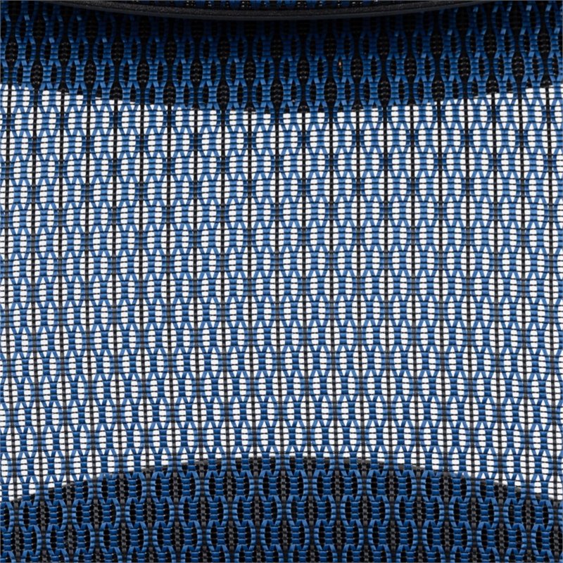 Scranton & Co High Back Ergonomic Mesh Office Swivel Chair in Blue