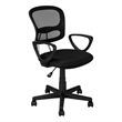 Scranton & Co Contemporary Adjustable Office Chair in Black