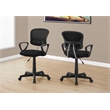 Scranton & Co Contemporary Adjustable Office Chair in Black