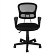 Scranton & Co Contemporary Adjustable Office Chair in Black