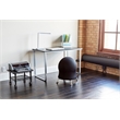 Scranton & Co Steel Black Ball Chair Rectangular Anti-Burst 23