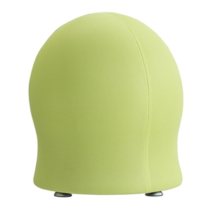 Scranton & Co Vinyl Fabric Grass Green Ball Chair 23&quot