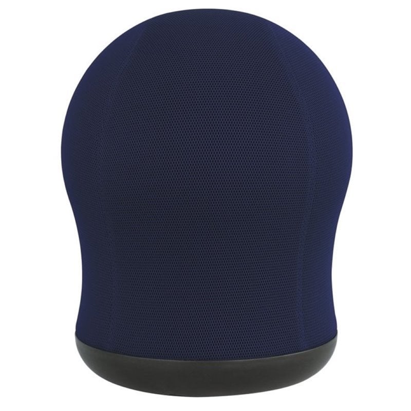 Scranton & Co Contemporary Swivel Ball Office Chair in Blue