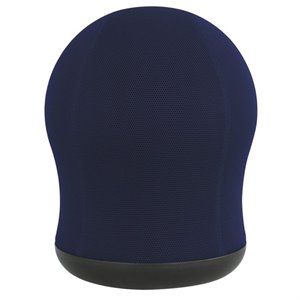 Scranton & Co Contemporary Swivel Ball Office Chair in Blue