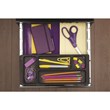 Scranton & Co 3-Drawer Metal Filing Cabinet with Pencil Drawer in Black