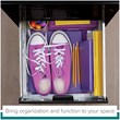 Scranton & Co 3-Drawer Metal Filing Cabinet with Pencil Drawer in Black
