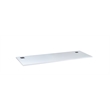 Scranton & Co Contemporary Engineered Wood Single Desk in White