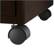 Scranton & Co Engineered Wood 3 Drawer Mobile File Cabinet in Mocha Cherry