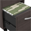 Scranton & Co Engineered Wood 3 Drawer Mobile File Cabinet in Storm Gray