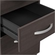 Scranton & Co Engineered Wood 3 Drawer Mobile File Cabinet in Storm Gray