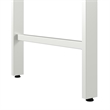 Scranton & Co Engineered Wood 72W x 24D Computer Desk with Storage in Gray