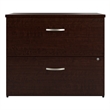 Scranton & Co Engineered Wood Lateral File Cabinet in Mocha Cherry