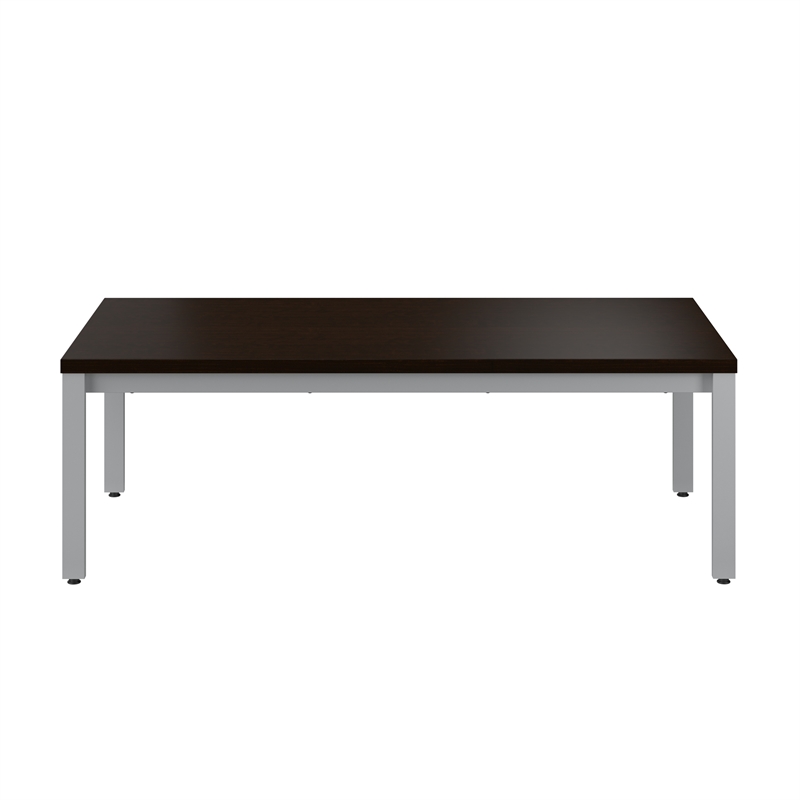 Scranton & Co Engineered Wood Waiting Room Coffee Table in Mocha Cherry