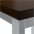 Scranton & Co Engineered Wood Waiting Room Coffee Table in Mocha Cherry