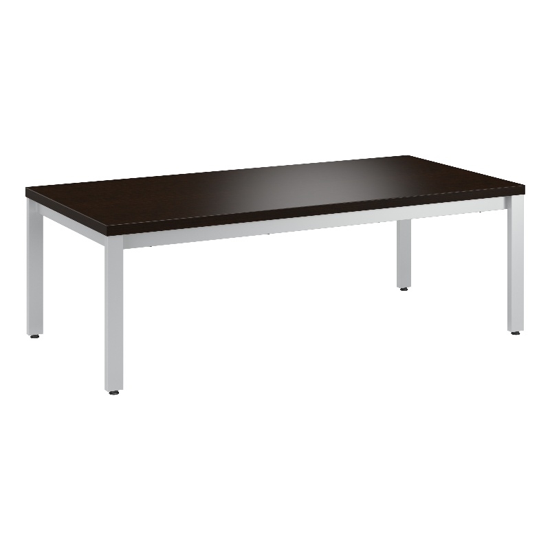Scranton & Co Engineered Wood Waiting Room Coffee Table in Mocha Cherry