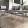 Scranton & Co Engineered Wood Waiting Room Coffee Table in Storm Gray