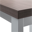 Scranton & Co Engineered Wood Waiting Room Coffee Table in Storm Gray