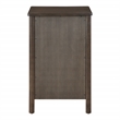 Scranton & Co Assembled 2-Drawer File Cabinet in Burnt Ash Engineered Wood