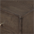 Scranton & Co Assembled 2-Drawer File Cabinet in Burnt Ash Engineered Wood