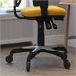 Scranton & Co Mid-Back Ergonomic Mesh Chair with Lumbar Support in Yellow