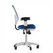 Scranton & Co Mid-Back Ergonomic Mesh Chair with Lumbar Support in Blue