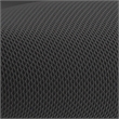 Scranton & Co Mid-Back Ergonomic Mesh Chair in Black with White Frame