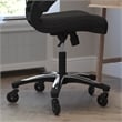 Scranton & Co High-Back Ergonomic Swivel Task Chair with Headrest in Black Mesh
