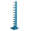 Scranton & Co Tower Shelf in Bright Cyan Metal Finish