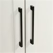 Scranton & Co Base Cabinet in Glacier White Engineered Wood Finish