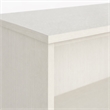 Scranton & Co 5 Shelf Bookcase in Sea Salt Laminate Finish