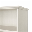 Scranton & Co 5 Shelf Bookcase in Sea Salt Laminate Finish