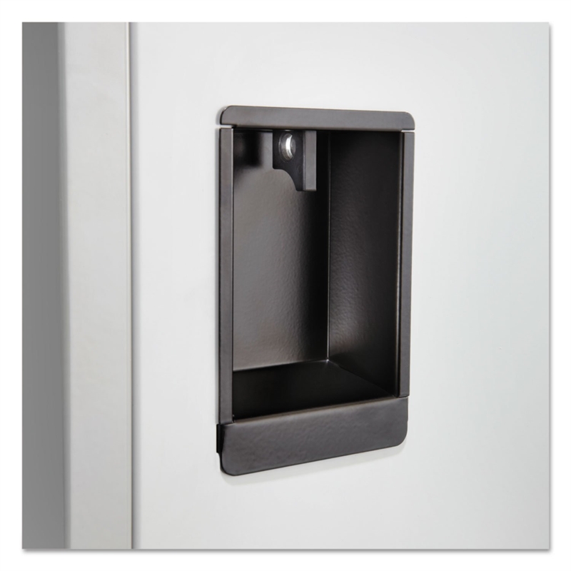 Scranton & Co Steel Double Tier Locker in Gray