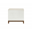 Scranton & Co Laminate Wood Lateral File Cabinet in White Finish