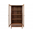 Scranton & Co Mid-Century Wood Dining Cabinet in Walnut Finish