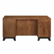 Scranton & Co Modern Wooden Executive Desk with Double Pedestal Design