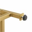 Scranton & Co 5-Shelf Alloy Steel Etagere Bookcase in Gold