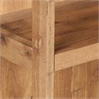 Scranton & Co 5-Shelf Wood Bookcase in Rustic Brown