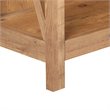 Scranton & Co 5-Shelf Wood Bookcase in Rustic Brown