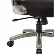 Scranton & Co Black Mesh Executive Chair with Lumbar Support