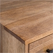 Scranton & Co Solid Mango Wood Filing Cabinet in Natural Finish