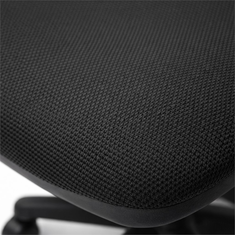 Scranton & Co ProGrid Mesh Task Chair Without Arms in Coal Fabric