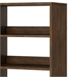 Scranton & Co Acacia Wood & Metal Bookcase in Rustic Natural Aged Brown