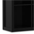 Scranton & Co Solid Wood 9-Cube Bookcase in Black