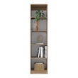 Scranton & Co XS Bookcase with Multiple Shelves in Light Oak Finish