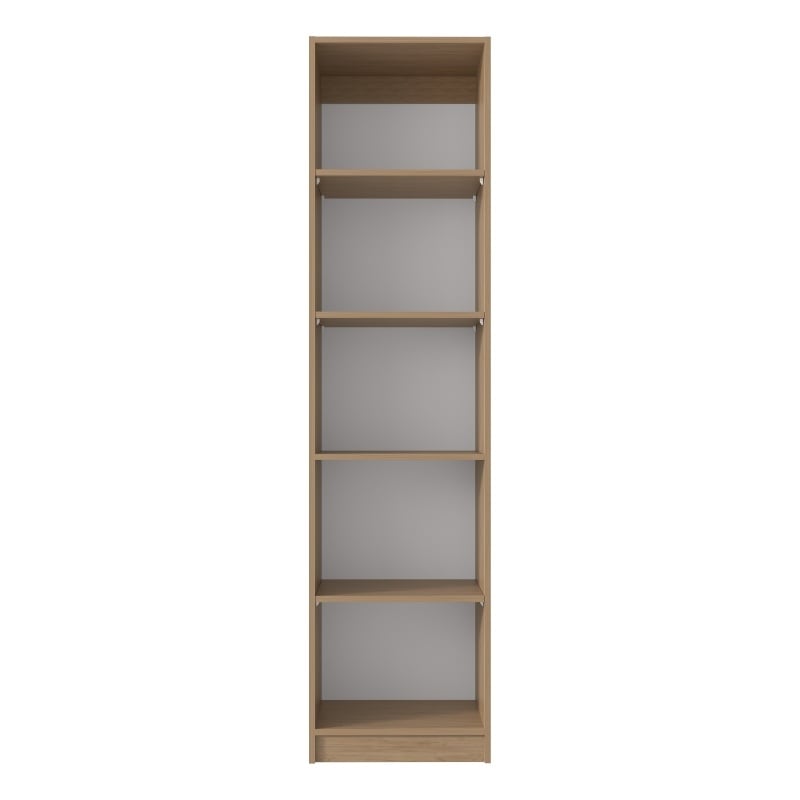 Scranton & Co XS Bookcase with Multiple Shelves in Light Oak Finish